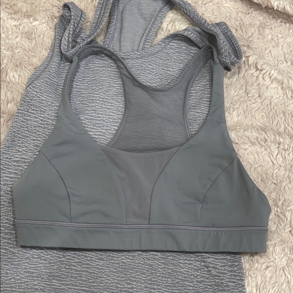 LULULEMON SPORTS BRA AND TANK TOP